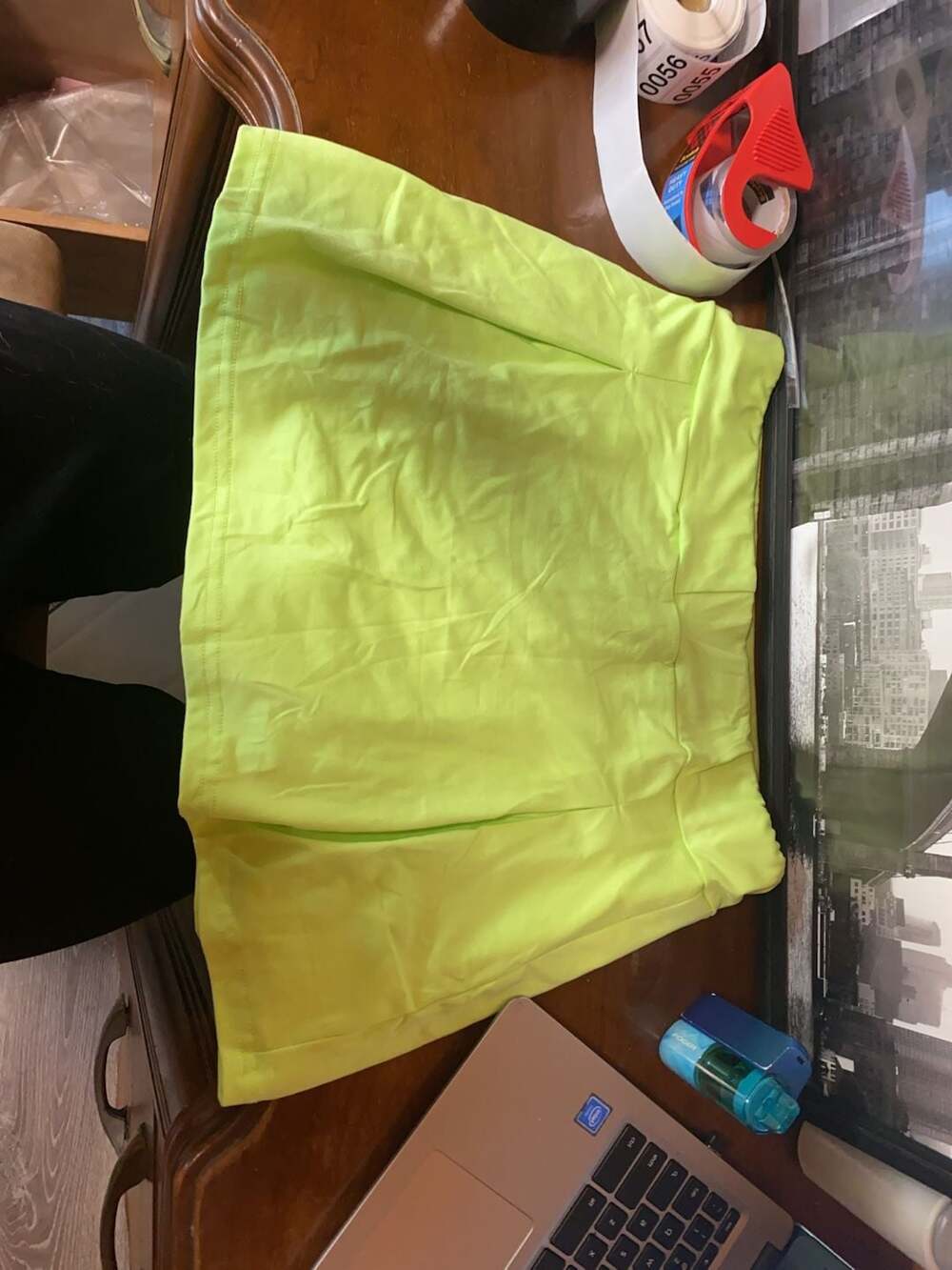 Neon Green Athletic Skort Size M